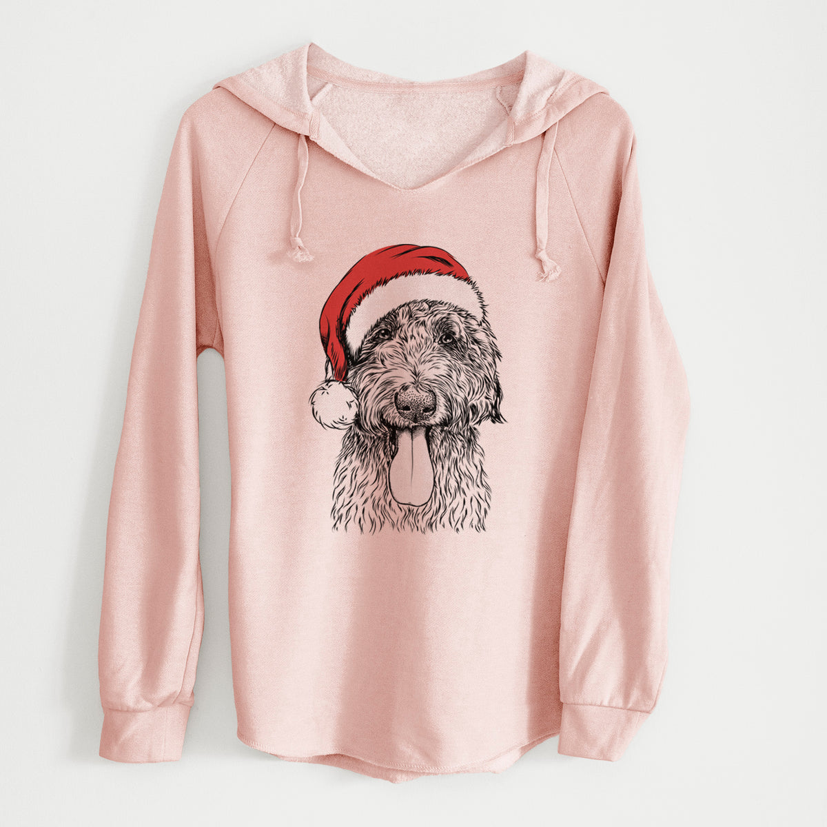 Santa CiCi Paulk the Aussiedoodle - Cali Wave Hooded Sweatshirt