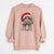 Santa CiCi Paulk the Aussiedoodle - Unisex Pigment Dyed Crew Sweatshirt