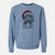 Santa CiCi Paulk the Aussiedoodle - Unisex Pigment Dyed Crew Sweatshirt