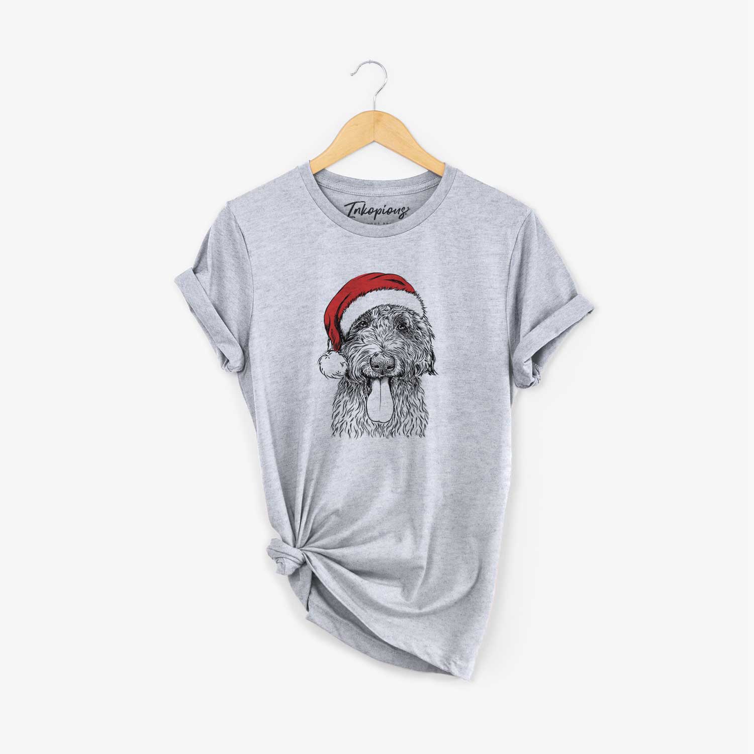 Santa CiCi Paulk the Aussiedoodle - Unisex Crewneck