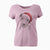 Santa Claiborne the American Staffordshire Terrier - Women's V-neck Shirt