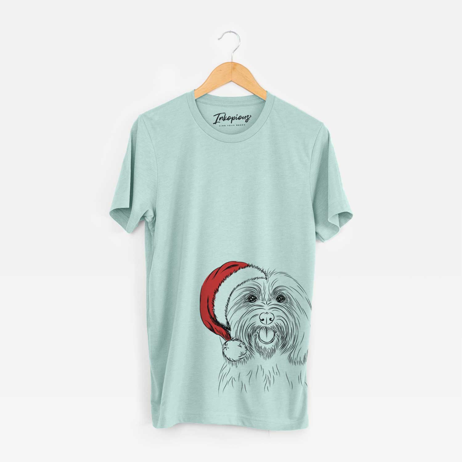 Santa Claude the Coton de Tulear - Unisex Crewneck