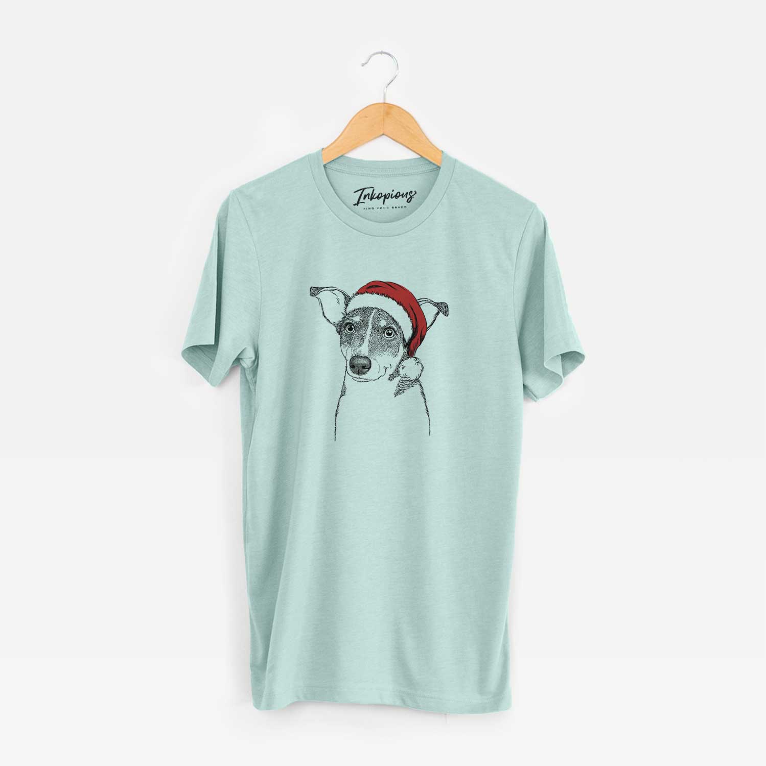Santa Cleo the Terrier Mix - Unisex Crewneck