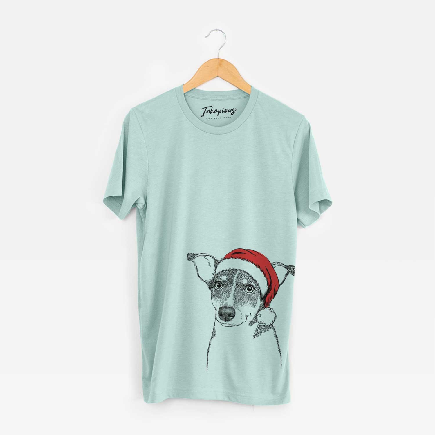Santa Cleo the Terrier Mix - Unisex Crewneck
