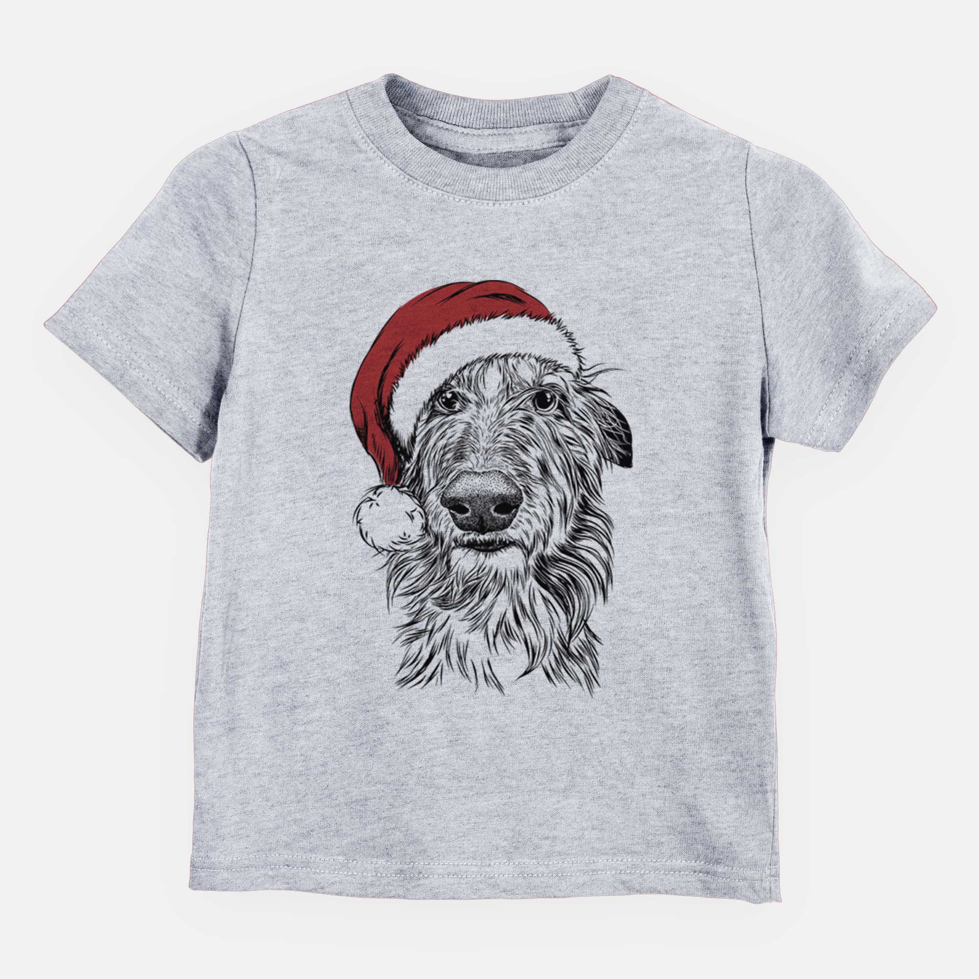 Santa Cleod the Scottish Deerhound - Kids/Youth/Toddler Shirt