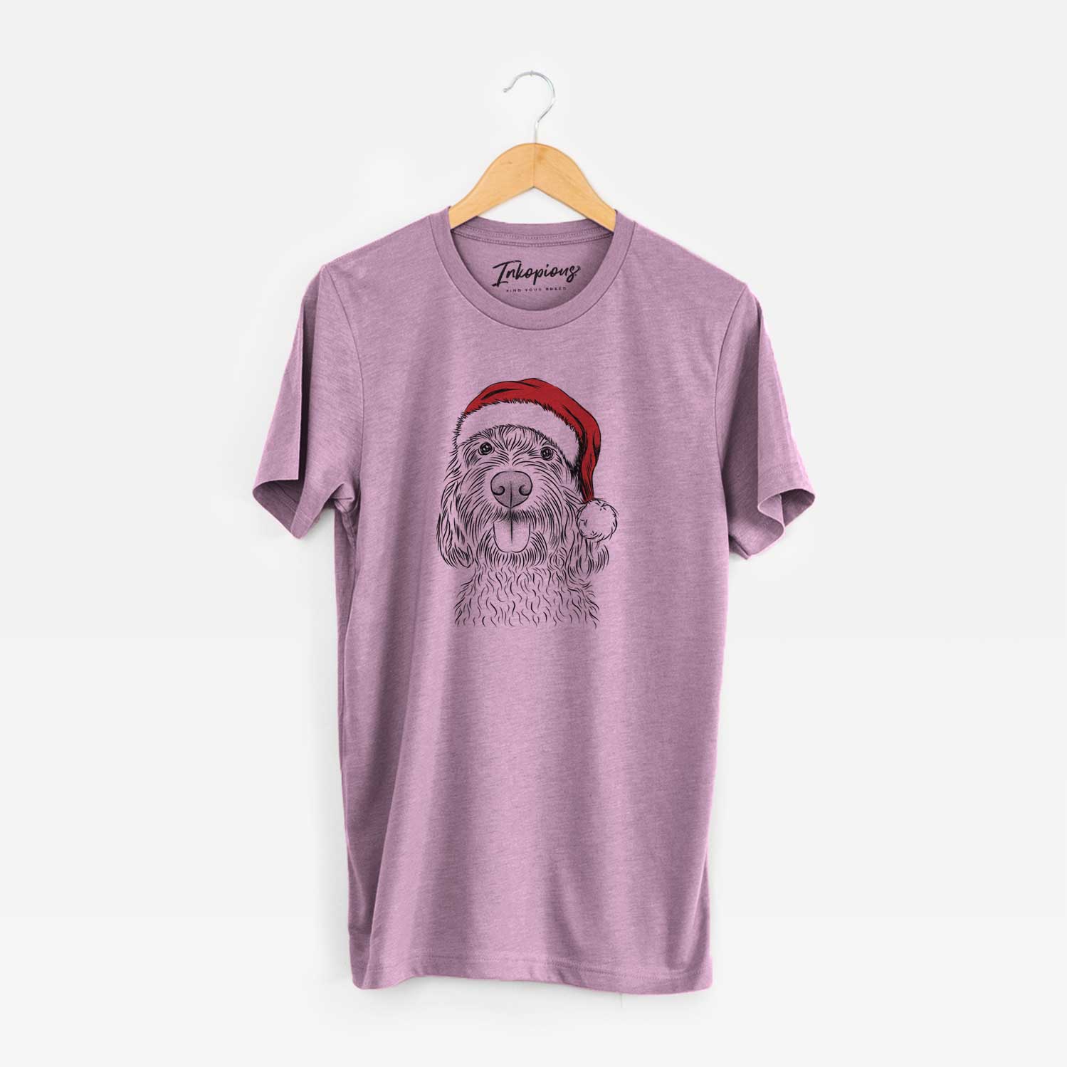 Santa Clover the Cockapoo - Unisex Crewneck