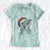 Santa Cody the Catahoula Mix - Women's V-neck Shirt