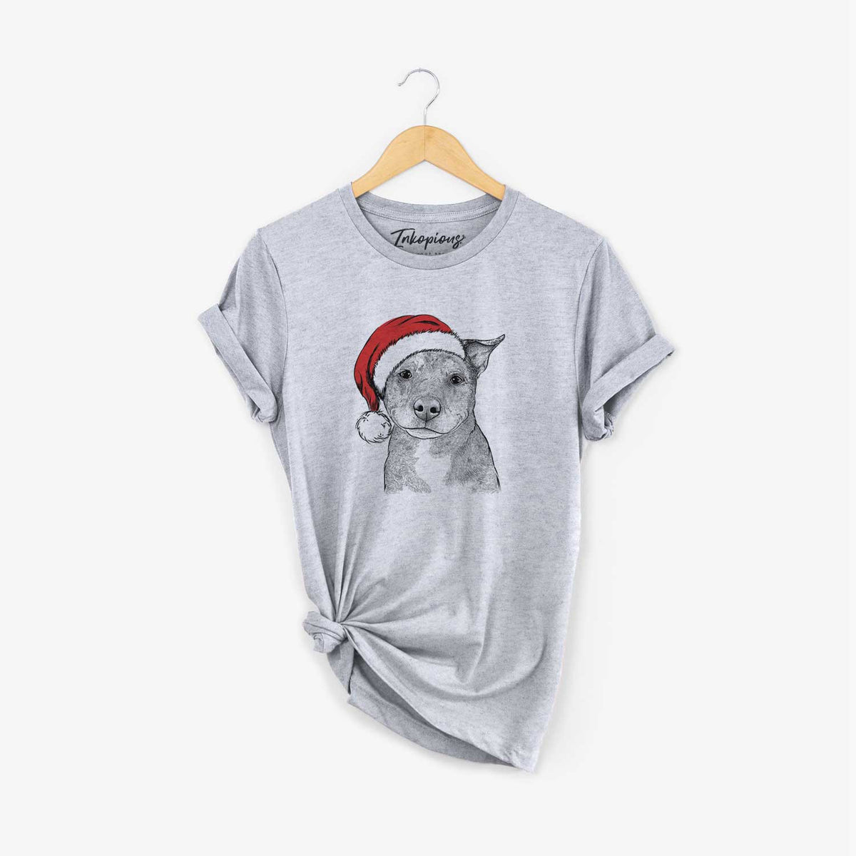 Santa Cody the Catahoula Mix - Unisex Crewneck