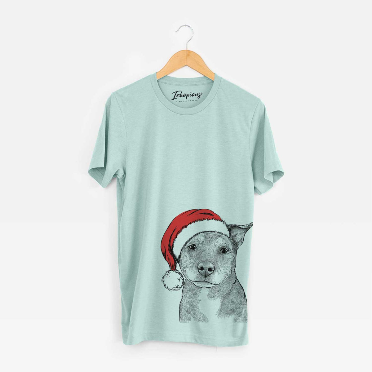 Santa Cody the Catahoula Mix - Unisex Crewneck
