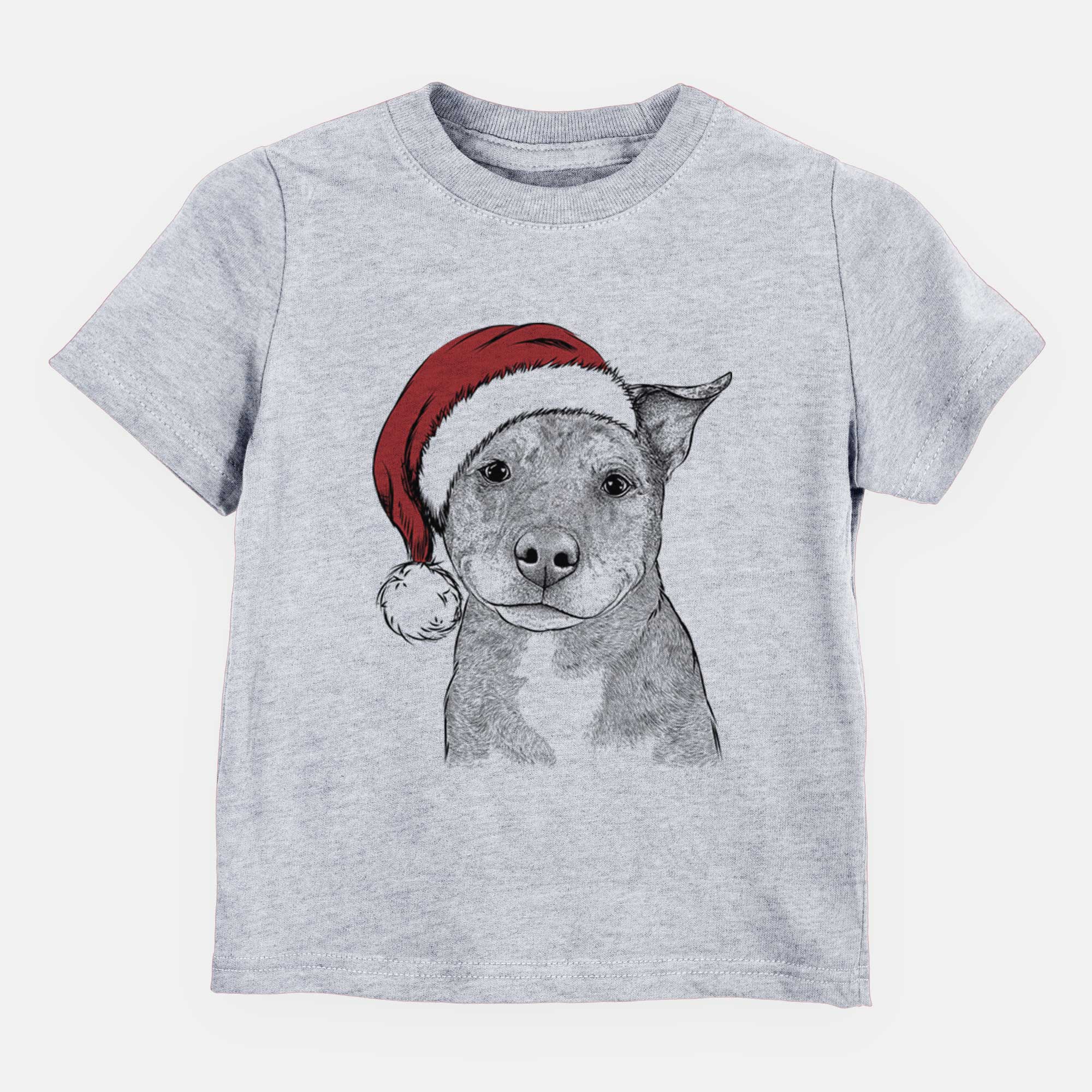 Santa Cody the Catahoula Mix - Kids/Youth/Toddler Shirt