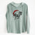 Santa Cola the Catahoula - Cali Wave Hooded Sweatshirt