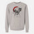 Santa Cola the Catahoula - Unisex Pigment Dyed Crew Sweatshirt