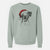 Santa Cola the Catahoula - Unisex Pigment Dyed Crew Sweatshirt