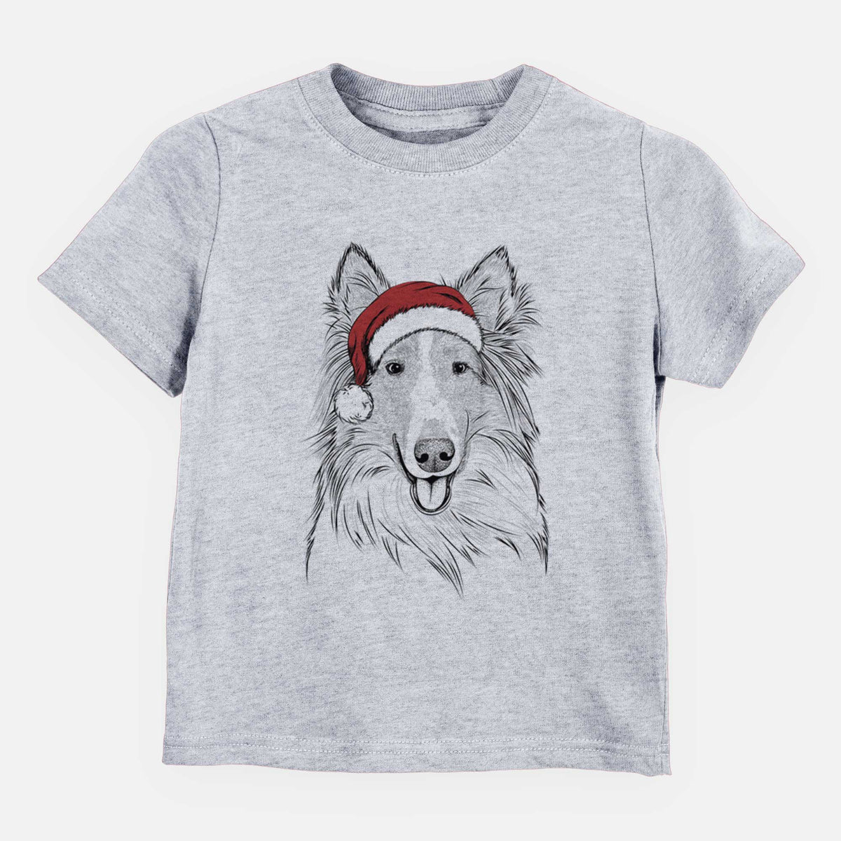 Santa Conrad the Rough Collie - Kids/Youth/Toddler Shirt