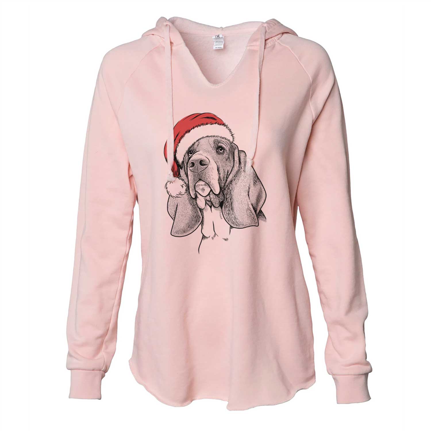Cooper the Basset Hound - Cali Wave Hooded Sweatshirt