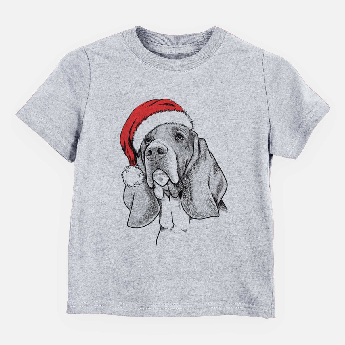 Santa Cooper the Basset Hound - Kids/Youth/Toddler Shirt