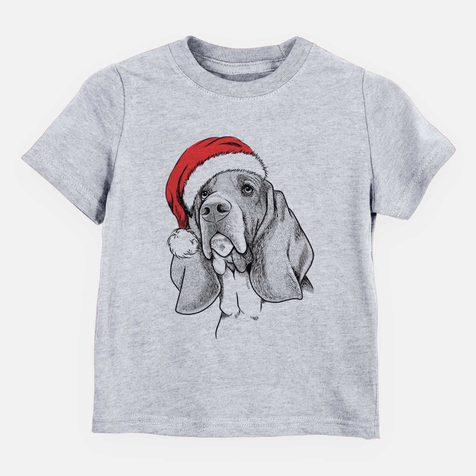 Santa Cooper the Basset Hound - Kids/Youth/Toddler Shirt