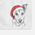 Coral the Mixed Breed Decorative Hand Towel