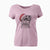 Santa Cricket the Biewer Terrier - Women's V-neck Shirt