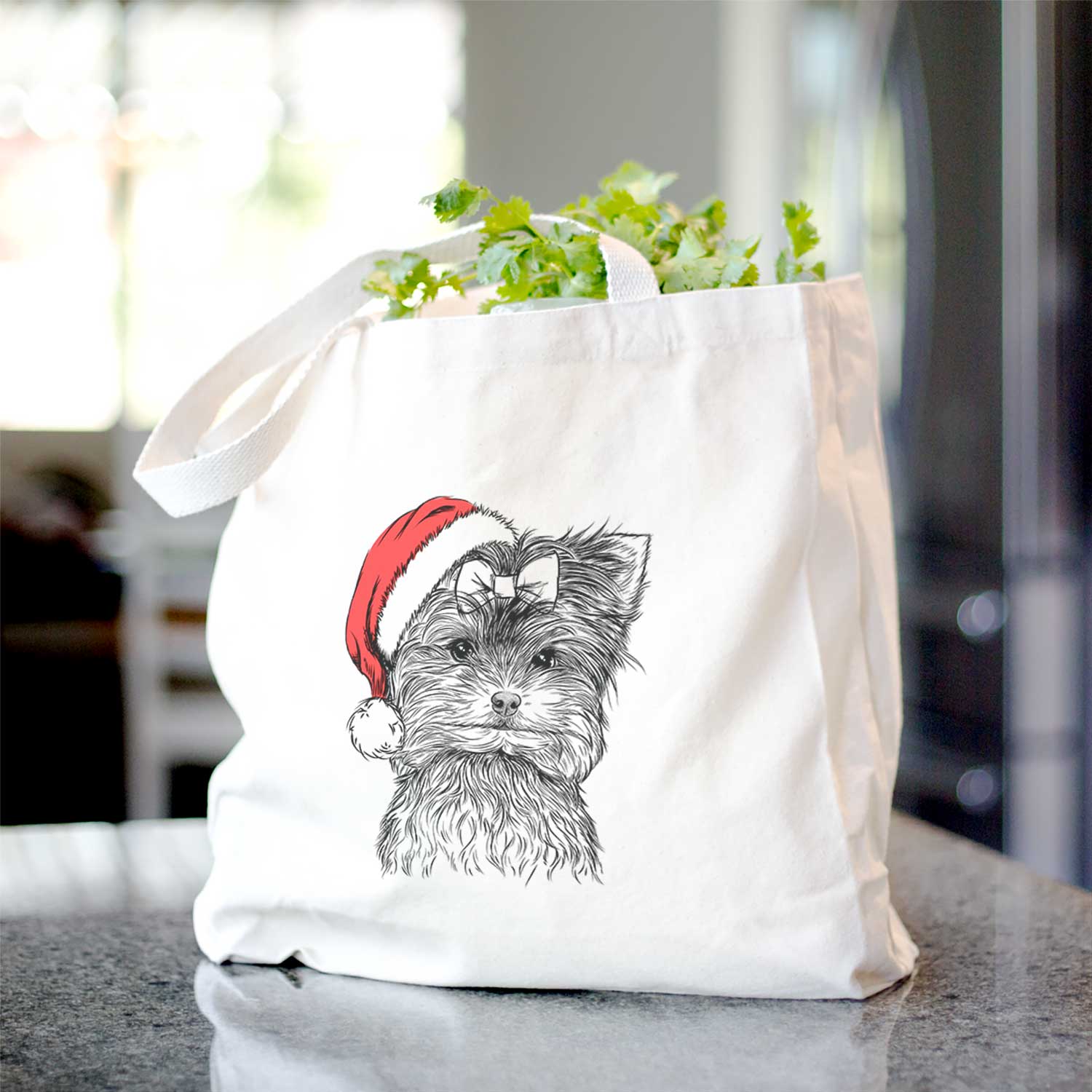 Cricket the Biewer Terrier - Tote Bag