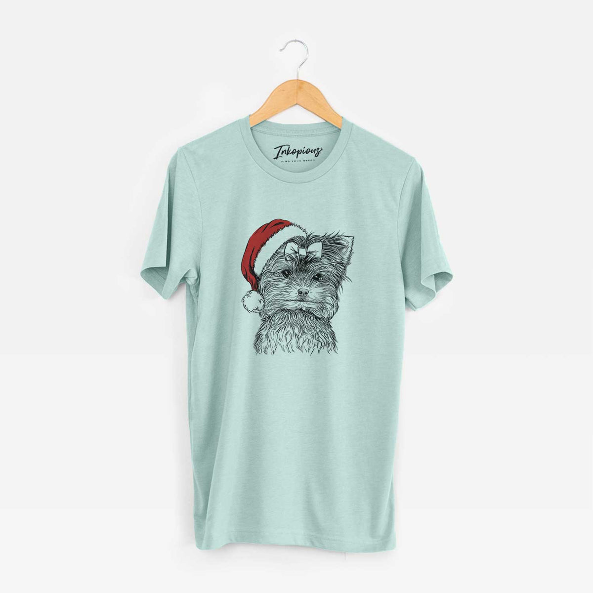 Santa Cricket the Biewer Terrier - Unisex Crewneck