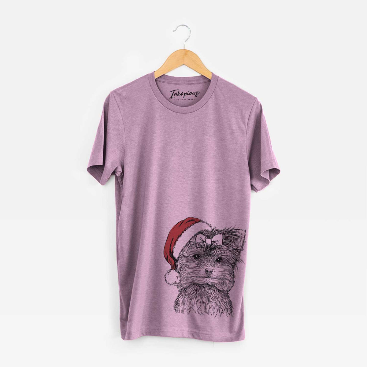 Santa Cricket the Biewer Terrier - Unisex Crewneck
