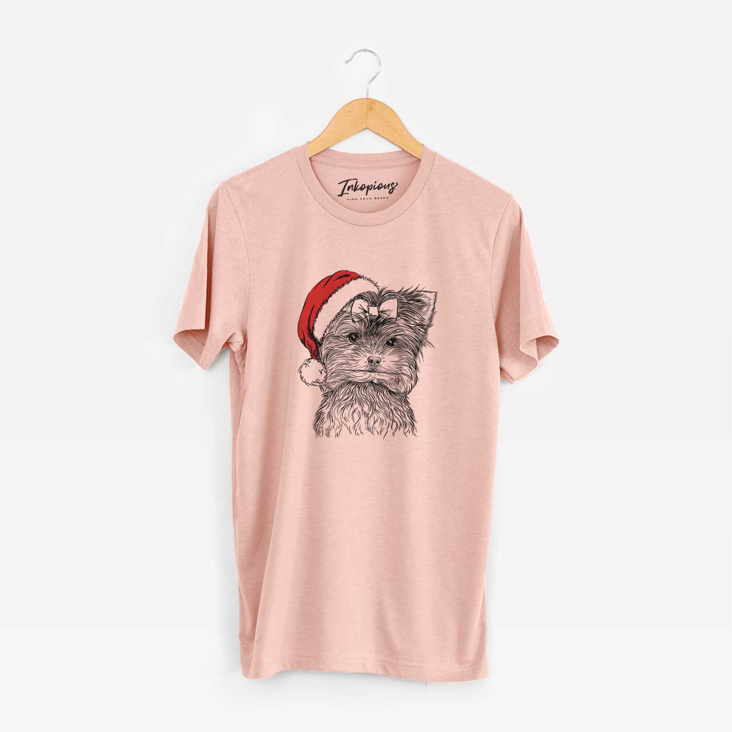 Santa Cricket the Biewer Terrier - Unisex Crewneck