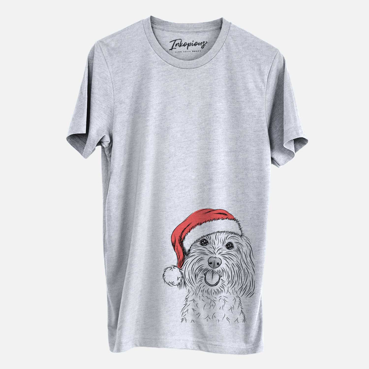 Santa Cuddles the Coton de Tulear - Unisex Crewneck