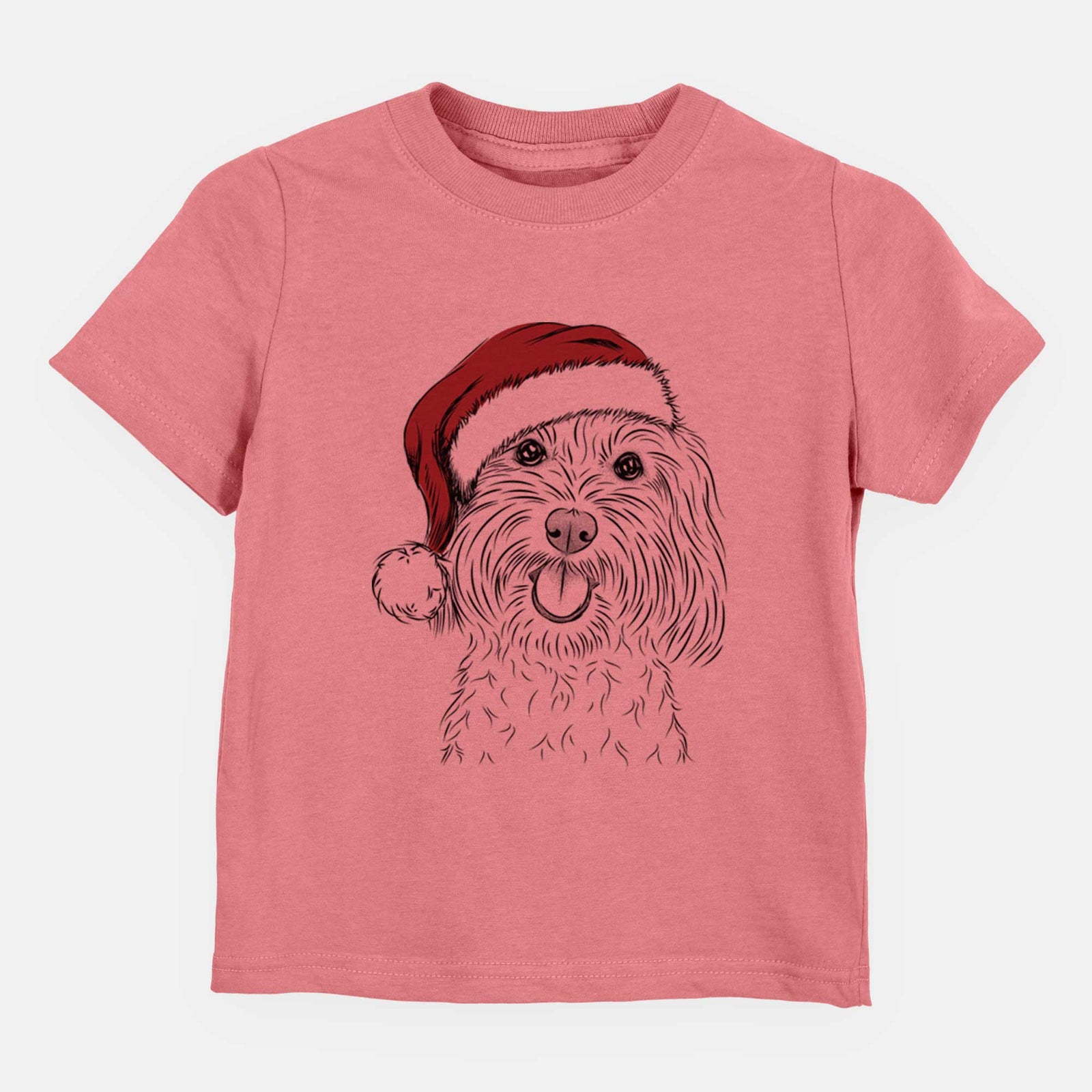 Santa Cuddles the Coton de Tulear - Kids/Youth/Toddler Shirt