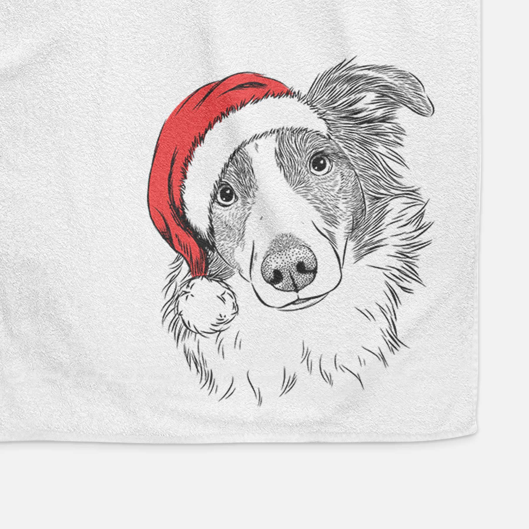 Cyclone the Australian Shepherd Decorative Hand Towel