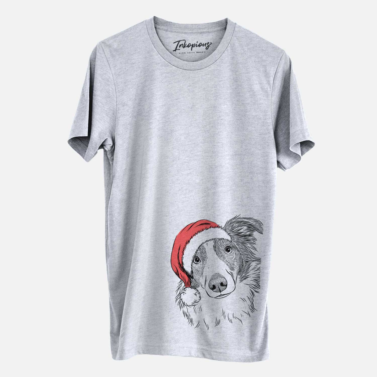 Santa Cyclone the Australian Shepherd - Unisex Crewneck