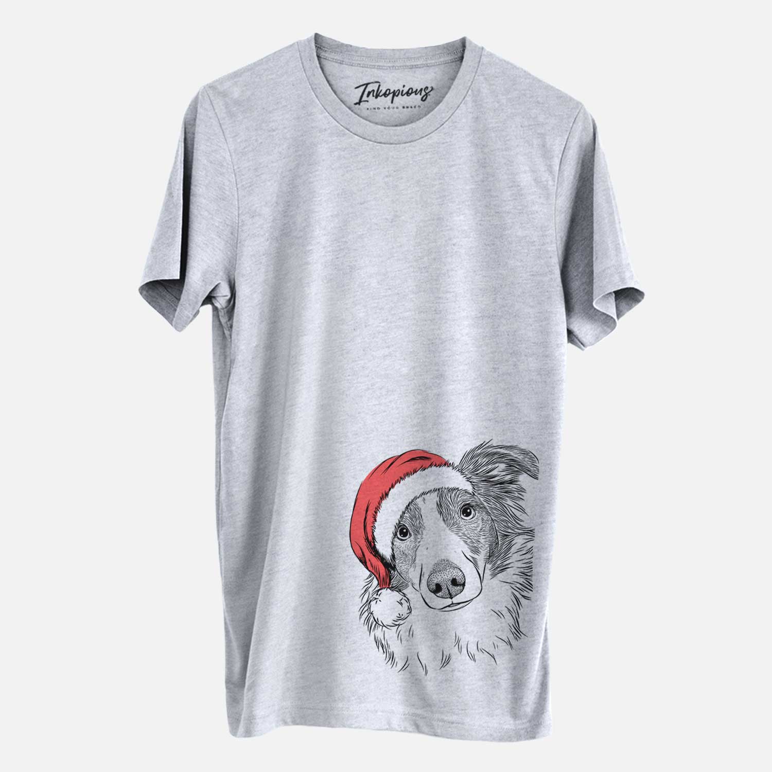 Santa Cyclone the Australian Shepherd - Unisex Crewneck