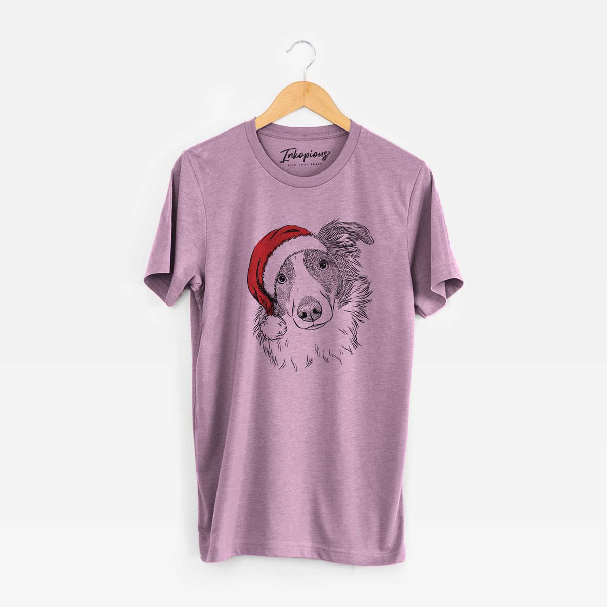 Santa Cyclone the Australian Shepherd - Unisex Crewneck