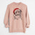 Santa Cynder the English Shepherd - Unisex Pigment Dyed Crew Sweatshirt