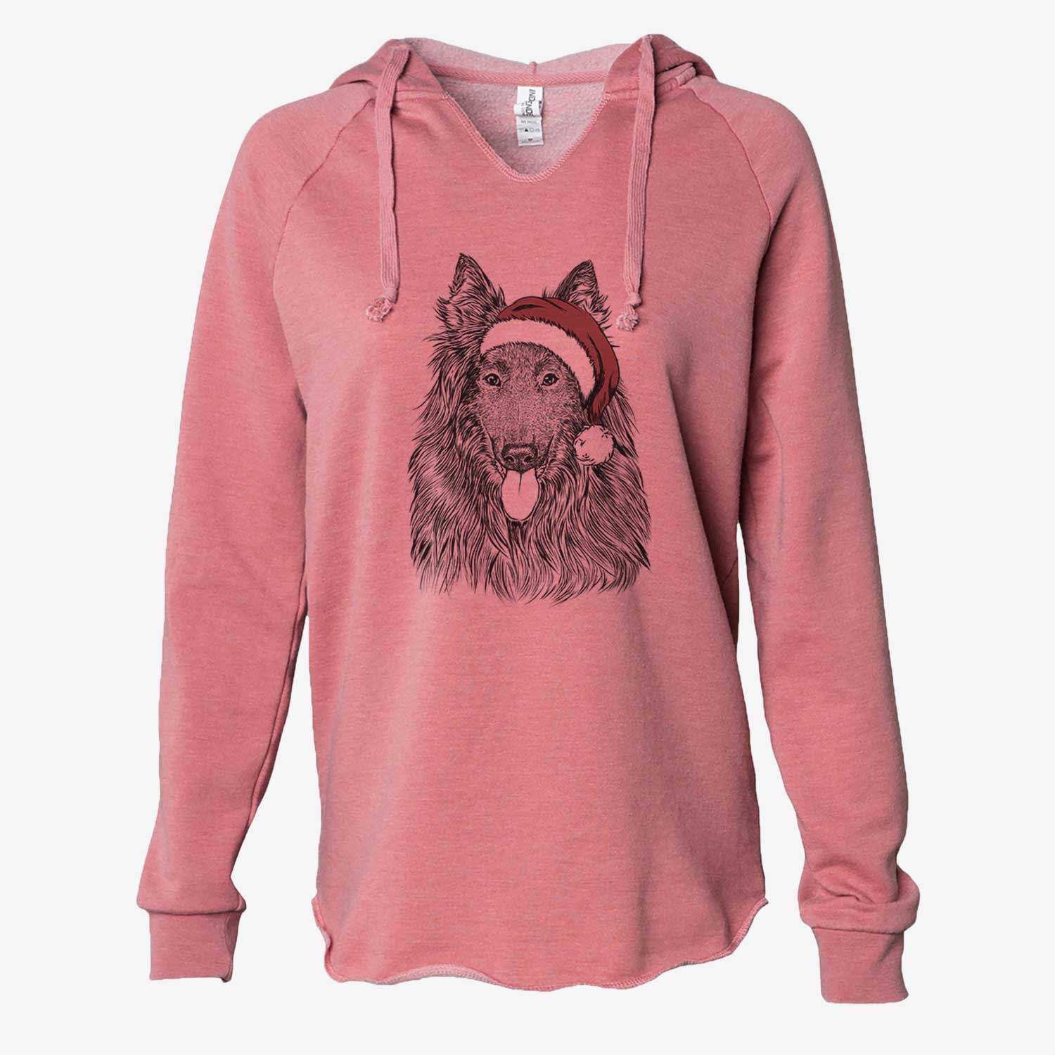 Daan the Belgian Shepherd - Cali Wave Hooded Sweatshirt