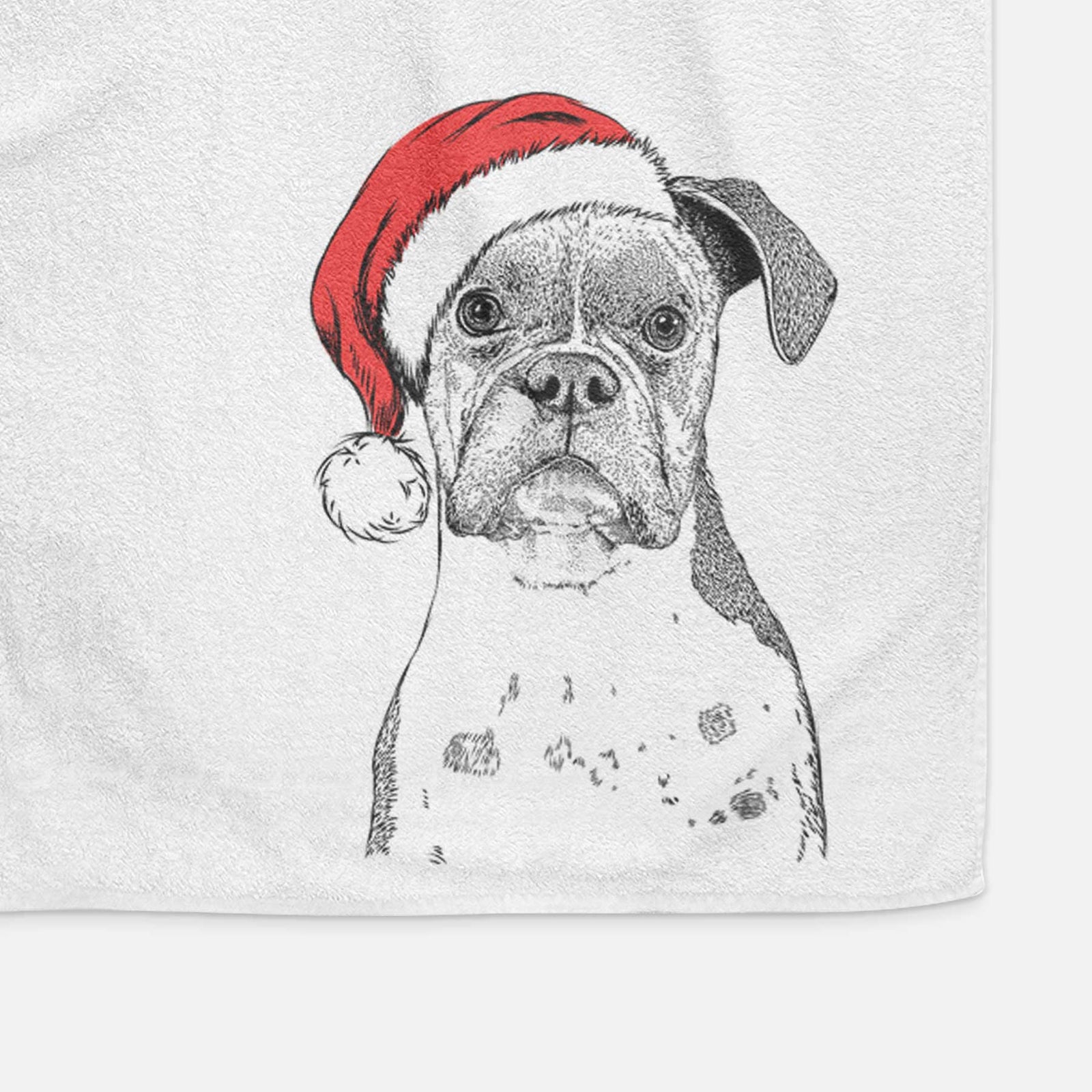 Daisy the Boxer Decorative Hand Towel