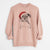 Santa Daisy the Boxer - Unisex Pigment Dyed Crew Sweatshirt