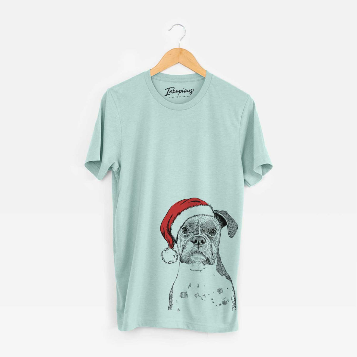 Santa Daisy the Boxer - Unisex Crewneck