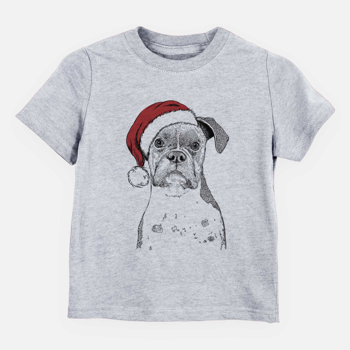 Santa Daisy the Boxer - Kids/Youth/Toddler Shirt