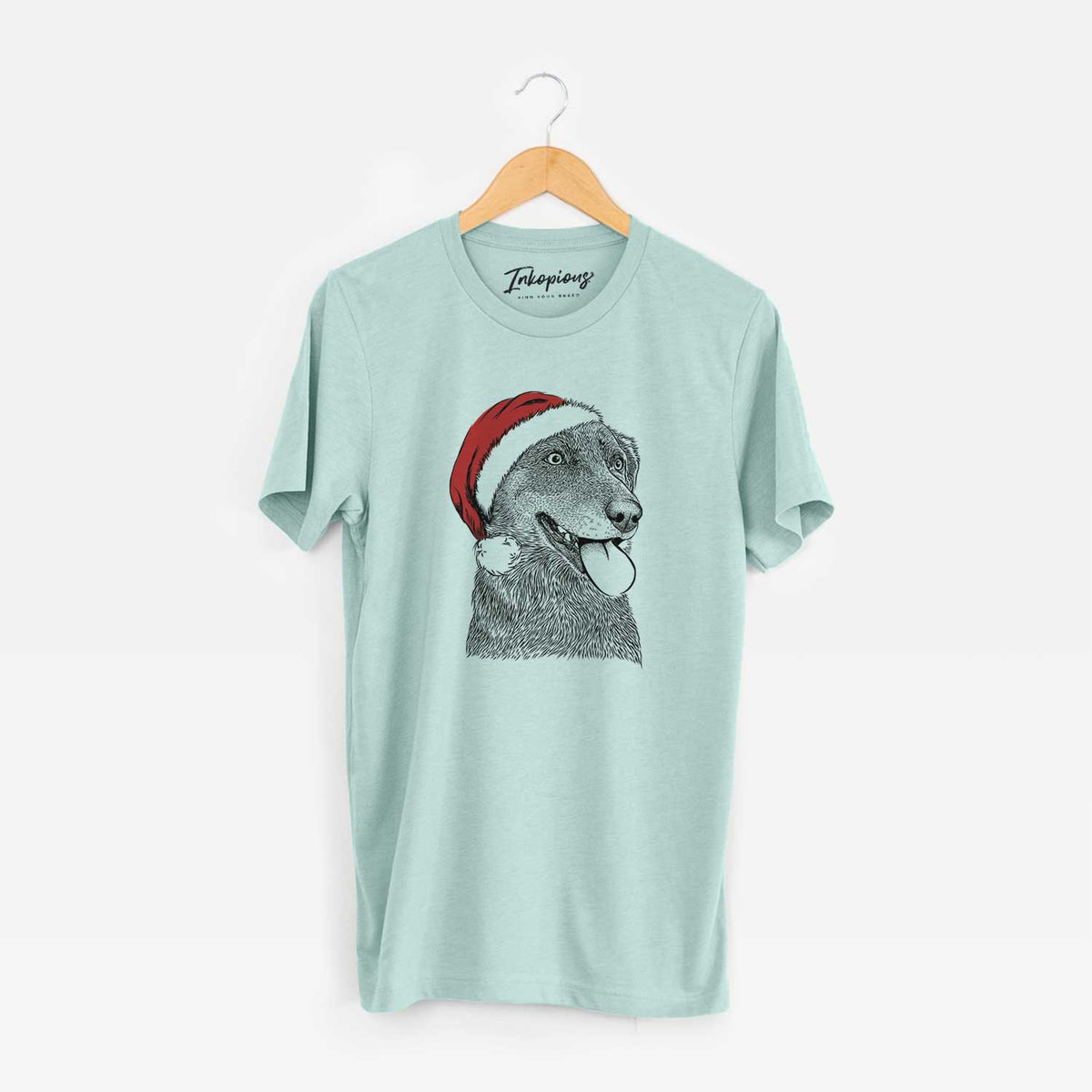 Santa Daisy the Australian Shepherd Mix - Unisex Crewneck