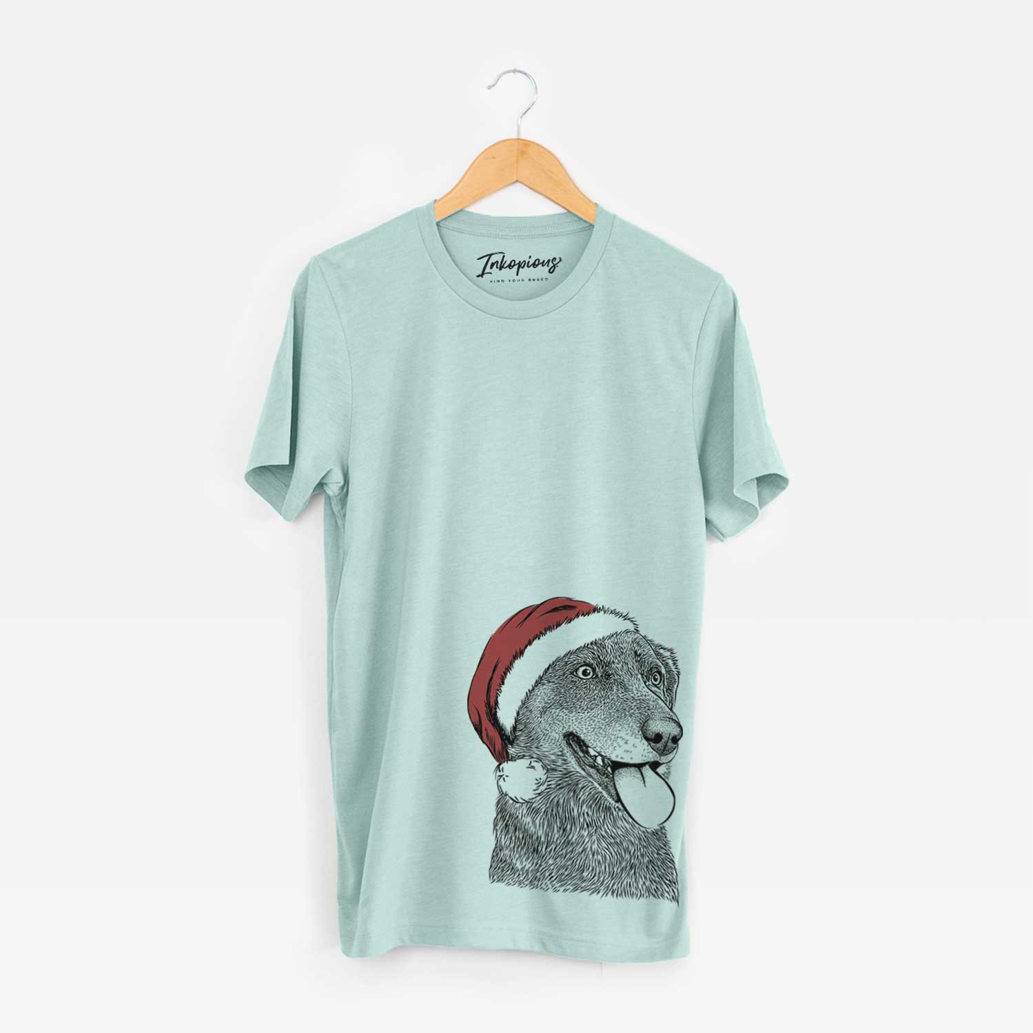 Santa Daisy the Australian Shepherd Mix - Unisex Crewneck