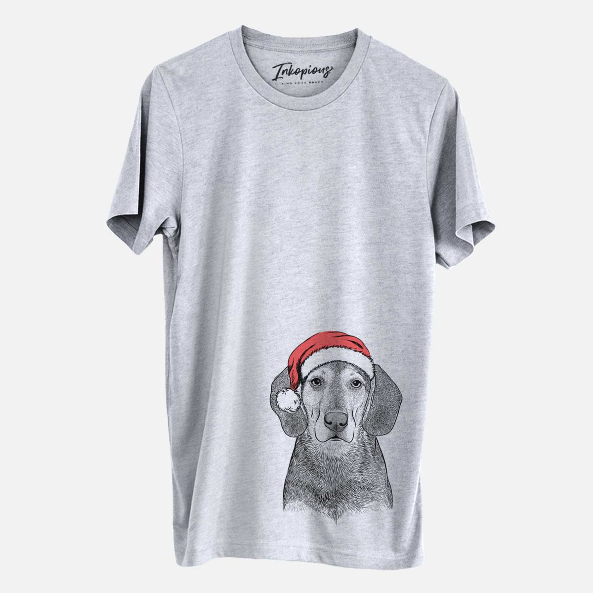 Santa Daisy the Hound Mix - Unisex Crewneck