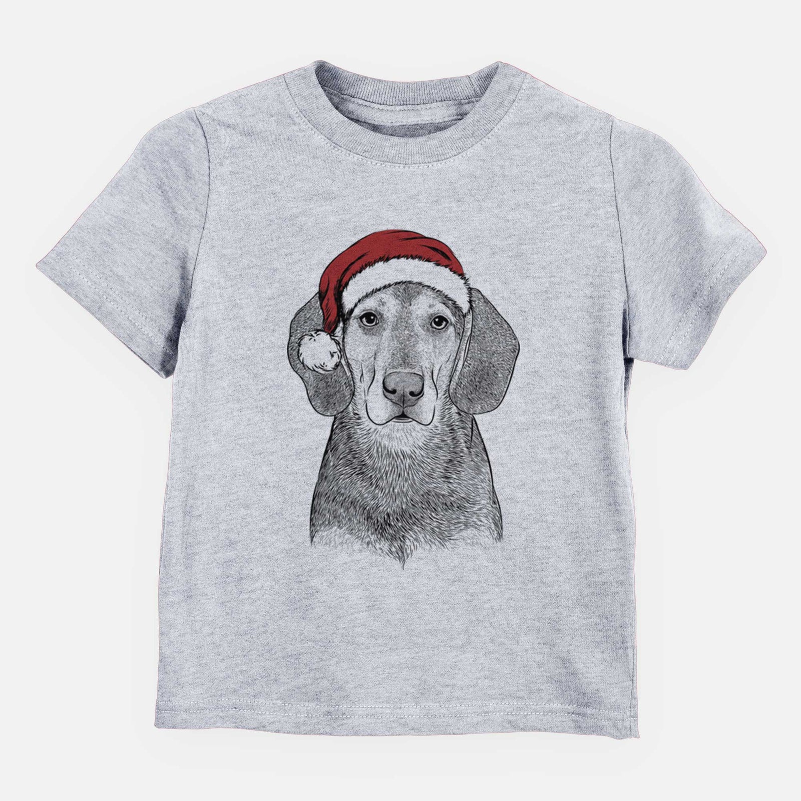 Santa Daisy the Hound Mix - Kids/Youth/Toddler Shirt