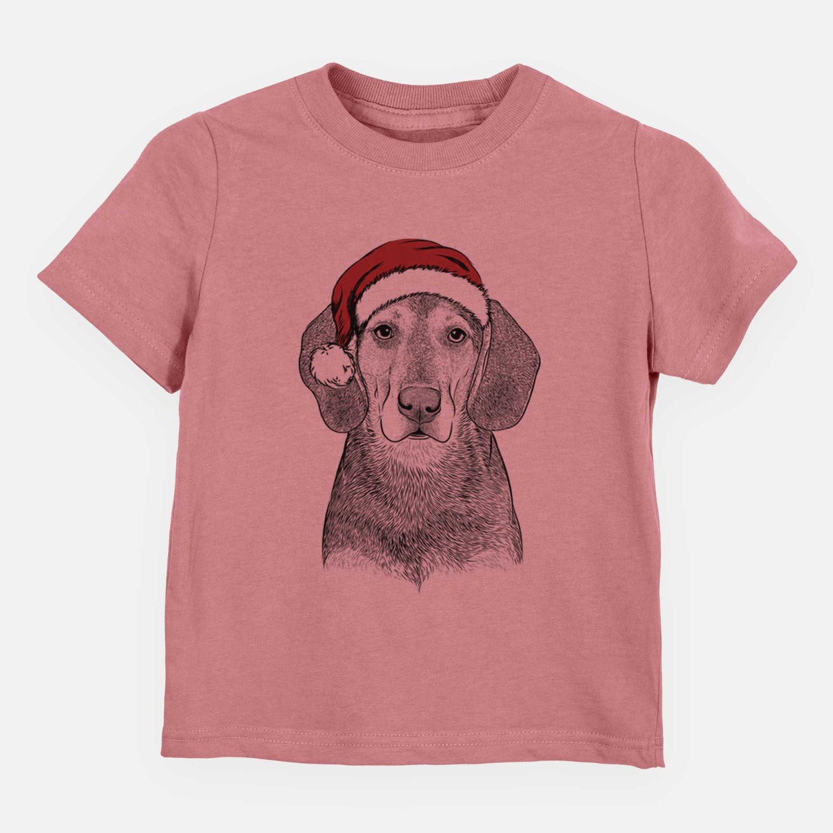 Santa Daisy the Hound Mix - Kids/Youth/Toddler Shirt