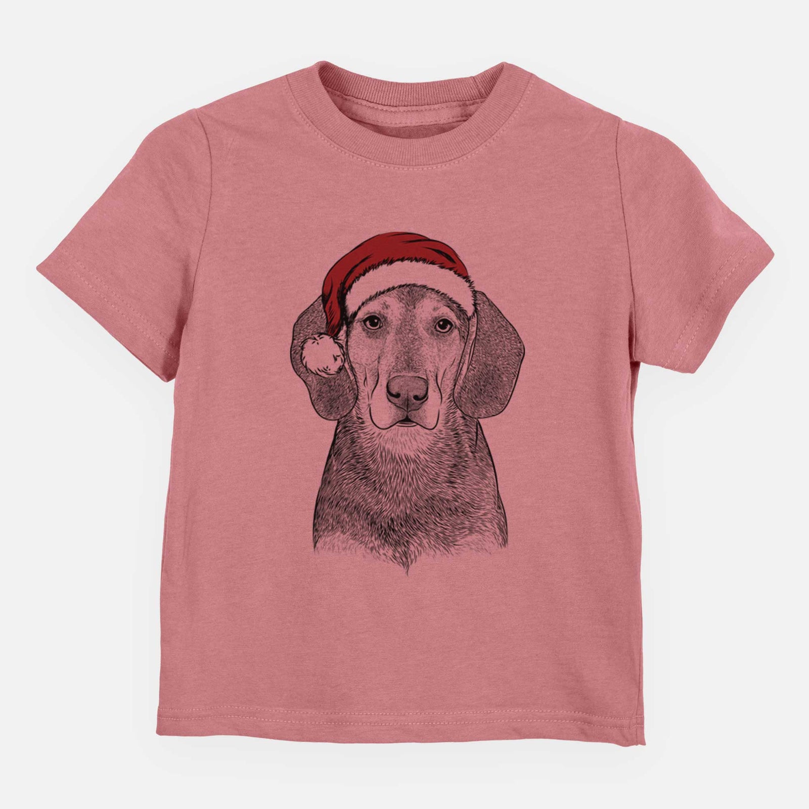 Santa Daisy the Hound Mix - Kids/Youth/Toddler Shirt