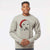 Santa Daisy the Labrador Retriever - Unisex Pigment Dyed Crew Sweatshirt