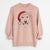 Santa Daisy the Labrador Retriever - Unisex Pigment Dyed Crew Sweatshirt