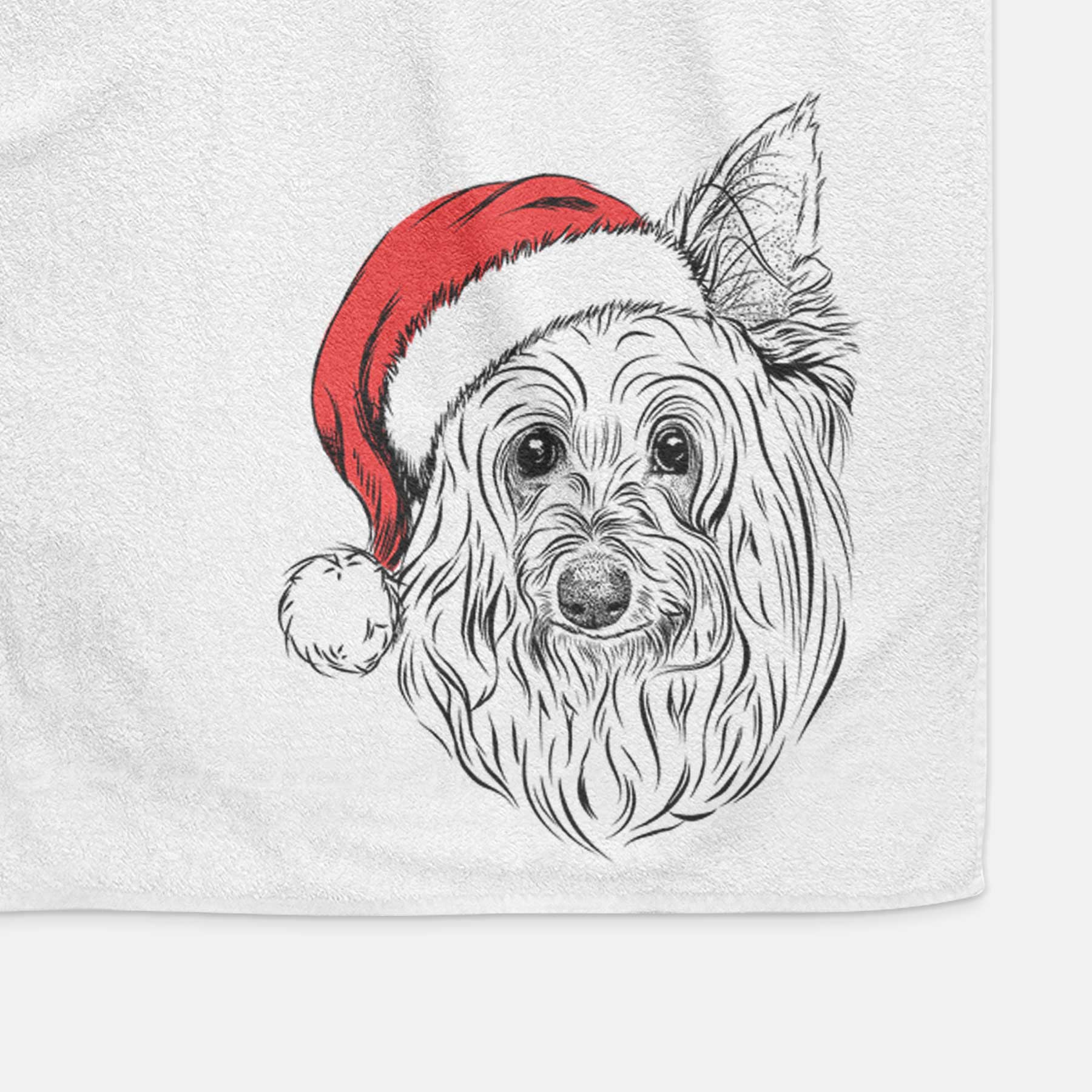 Daisy May the Silky Terrier Decorative Hand Towel