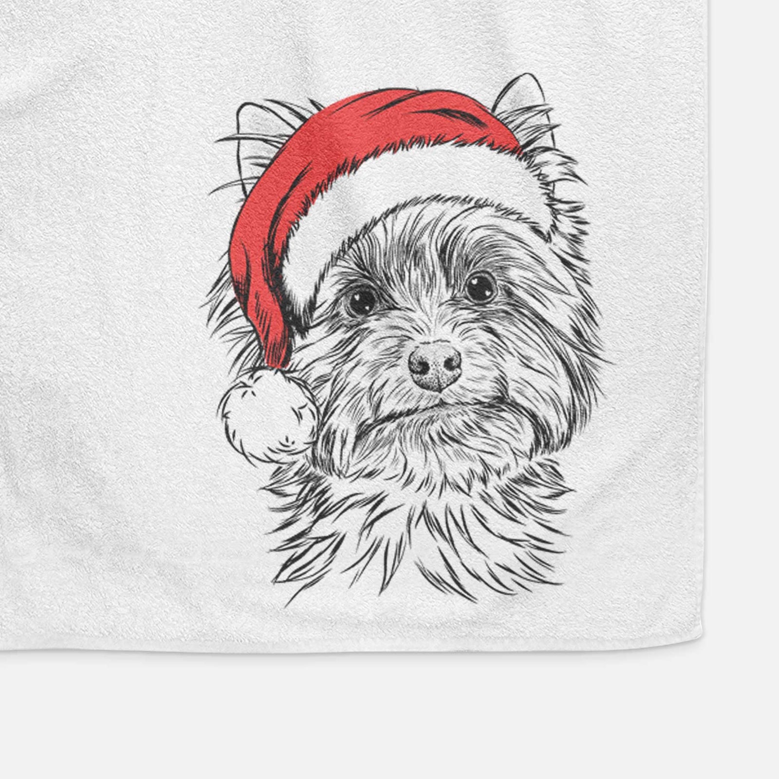 Dakota the Yorkshire Terrier Decorative Hand Towel