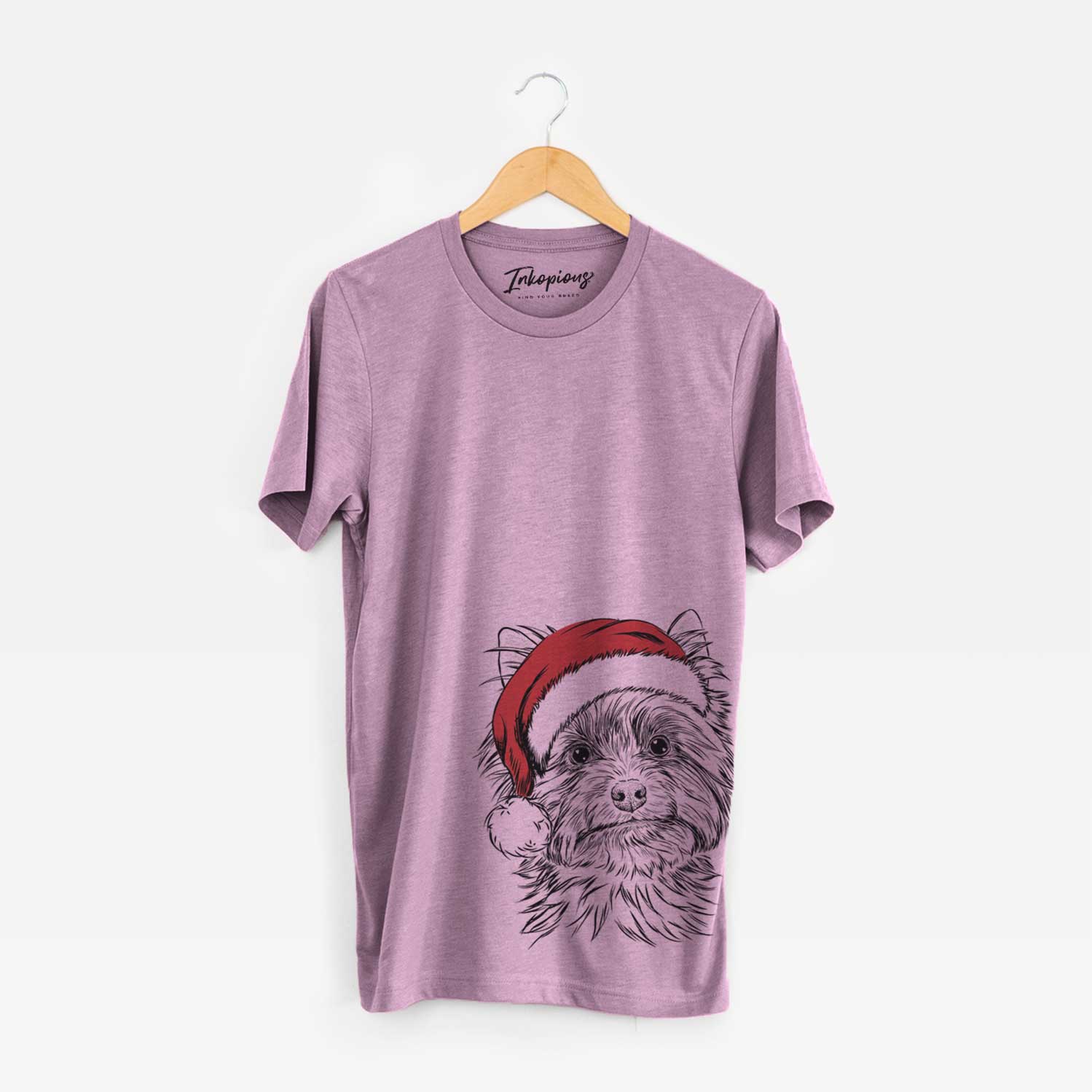 Santa Dakota the Yorkshire Terrier - Unisex Crewneck